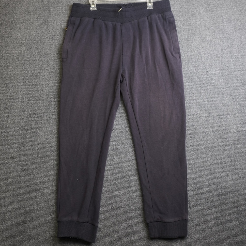 Sean John Joggers Mens Large Black Athletic Sweats Casual Loungewear